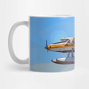 Seaplane landing Mug